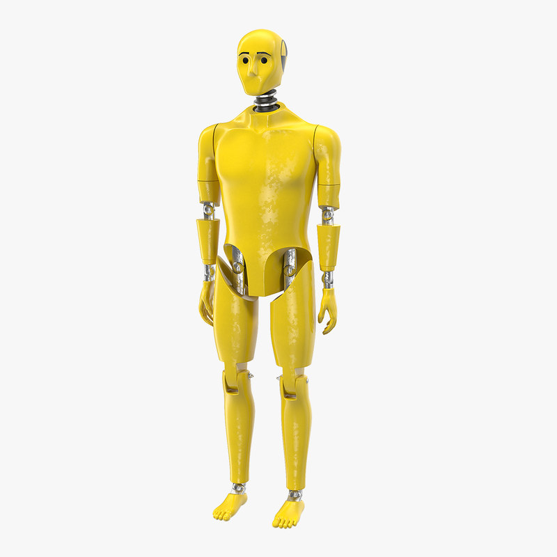 3D crash test dummy standing TurboSquid 1360048