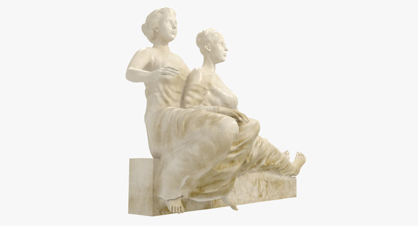 3d model statue women