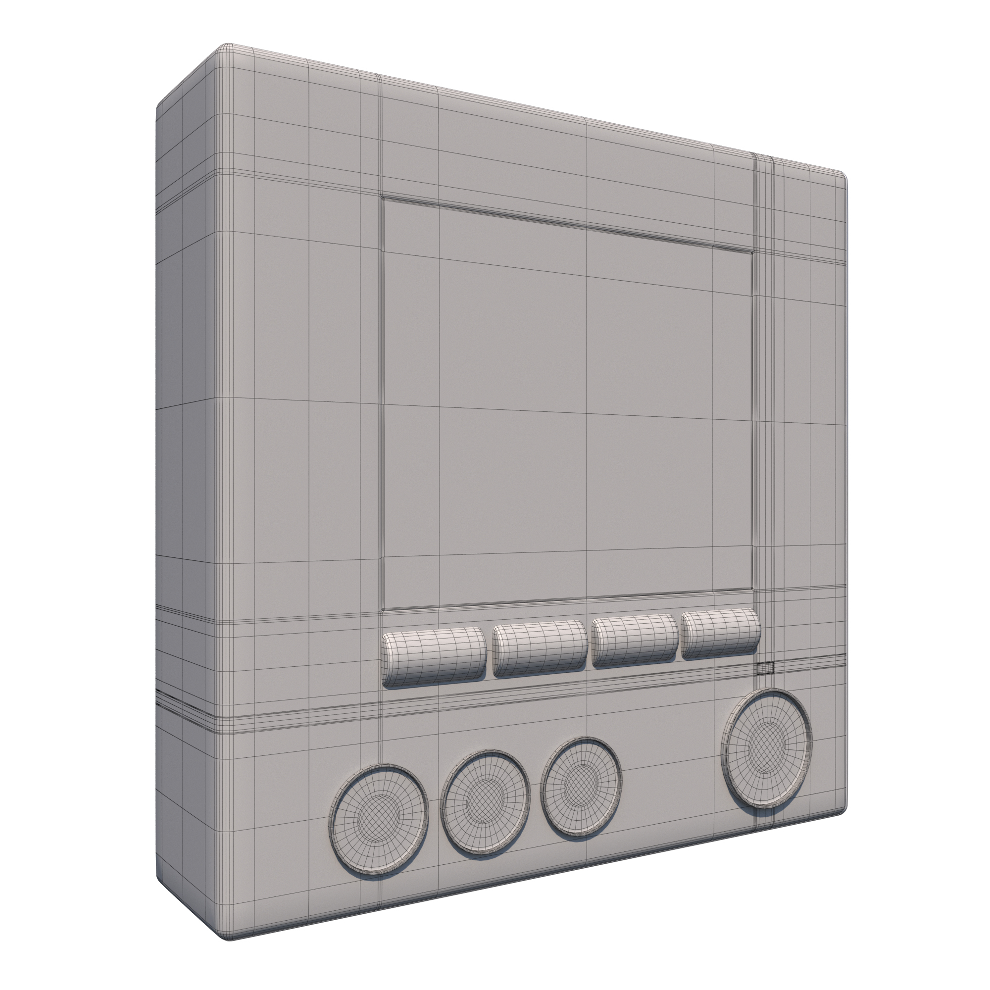 control panel mitsubishi electric 3d model