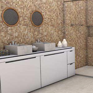 bathroom l039 scene 3D model