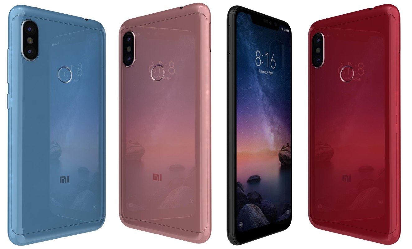 Xiaomi Redmi Note 6 Model Turbosquid Xiaomi Redmi Note 6 Model Turbosquid
