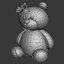stuffed toy bear model