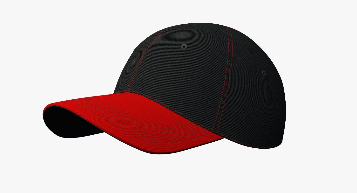 3d cap model