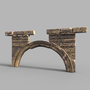 old stone arch model