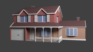 house architecture 3D model