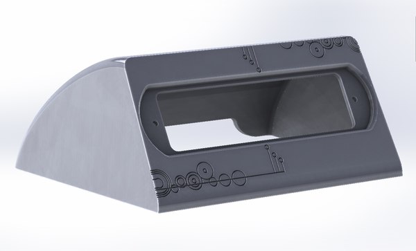 modelo 3d Reproductor de Mp3 Módulo de Vivienda 3D Imprimible ...