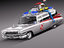 3D ecto-1 ghostbusters car model