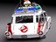 3D ecto-1 ghostbusters car model