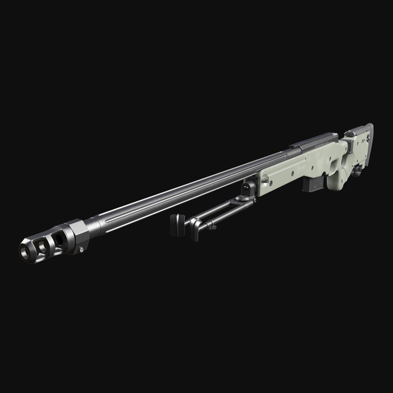 Accuracy international awm 3D model - TurboSquid 1361255