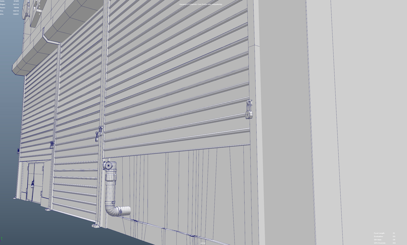 3d building apartment model