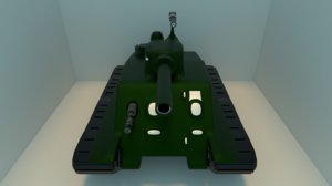 3D m4 sherman tank
