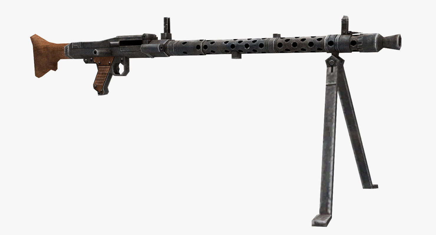 Mg 34 model - TurboSquid 1361411