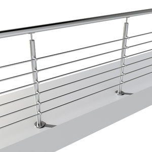 3D stainless steel railing
