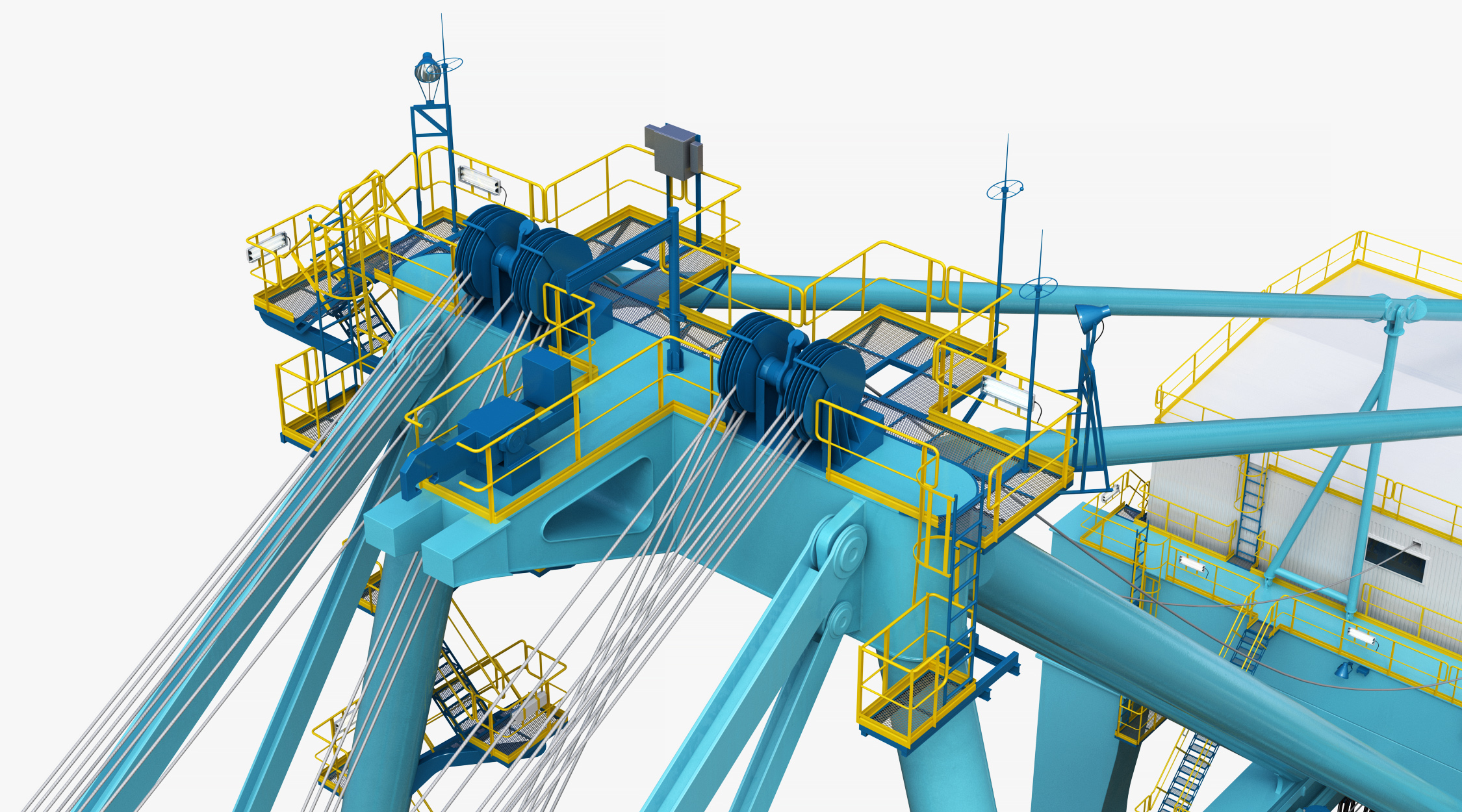 3D sts harbor crane zpmc model TurboSquid 1361576