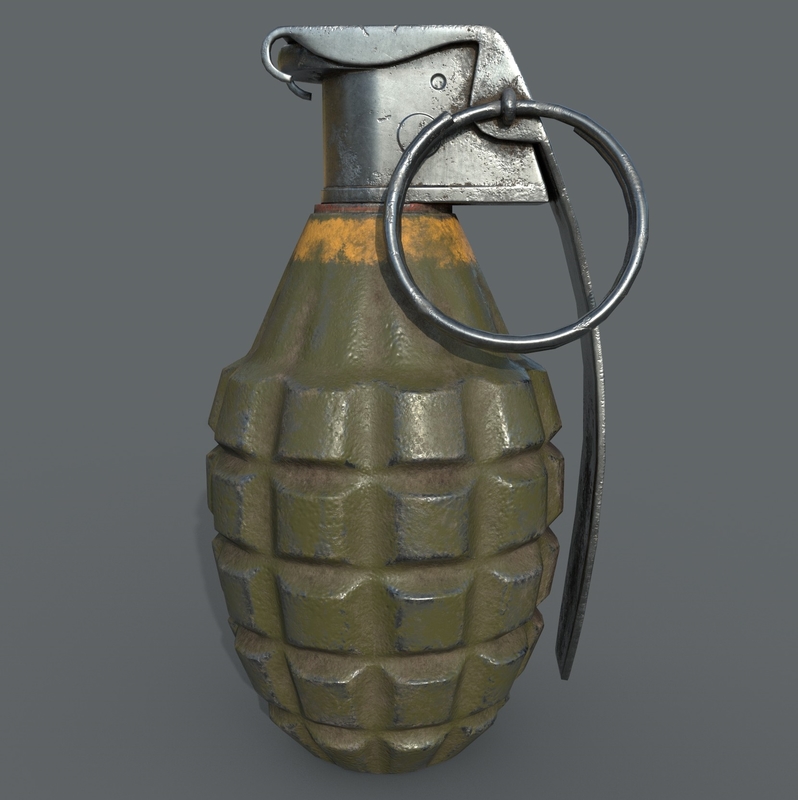 3D grenade games - TurboSquid 1361587