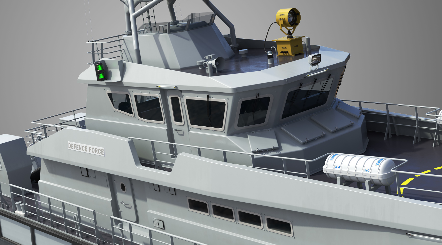 3D damen stan patrol vessel - TurboSquid 1361701