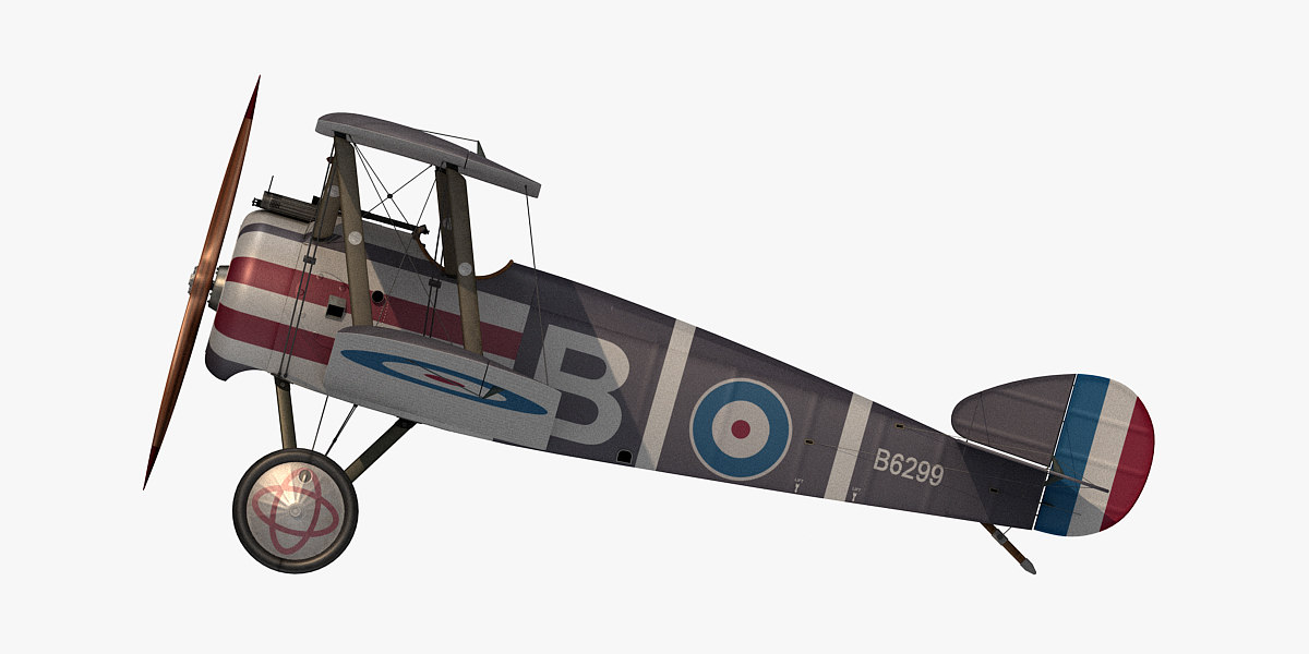 Sopwith Camel 3d Model Turbosquid 1361733