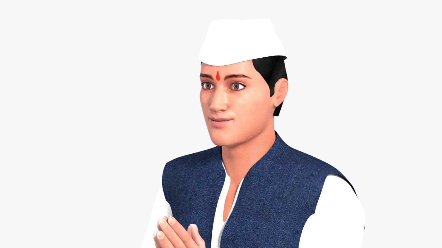 3D male indian - TurboSquid 1361855