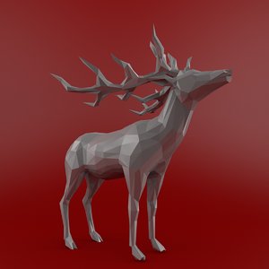 deer 3D model