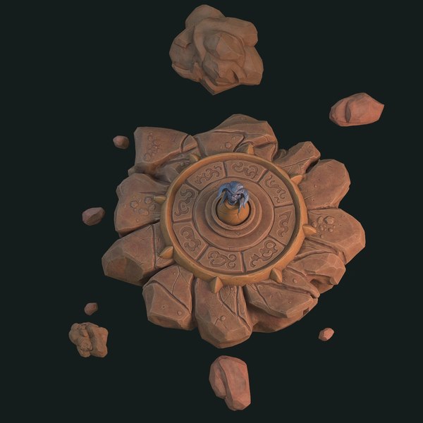 ファンタジー台座3Dモデル - TurboSquid 1362046