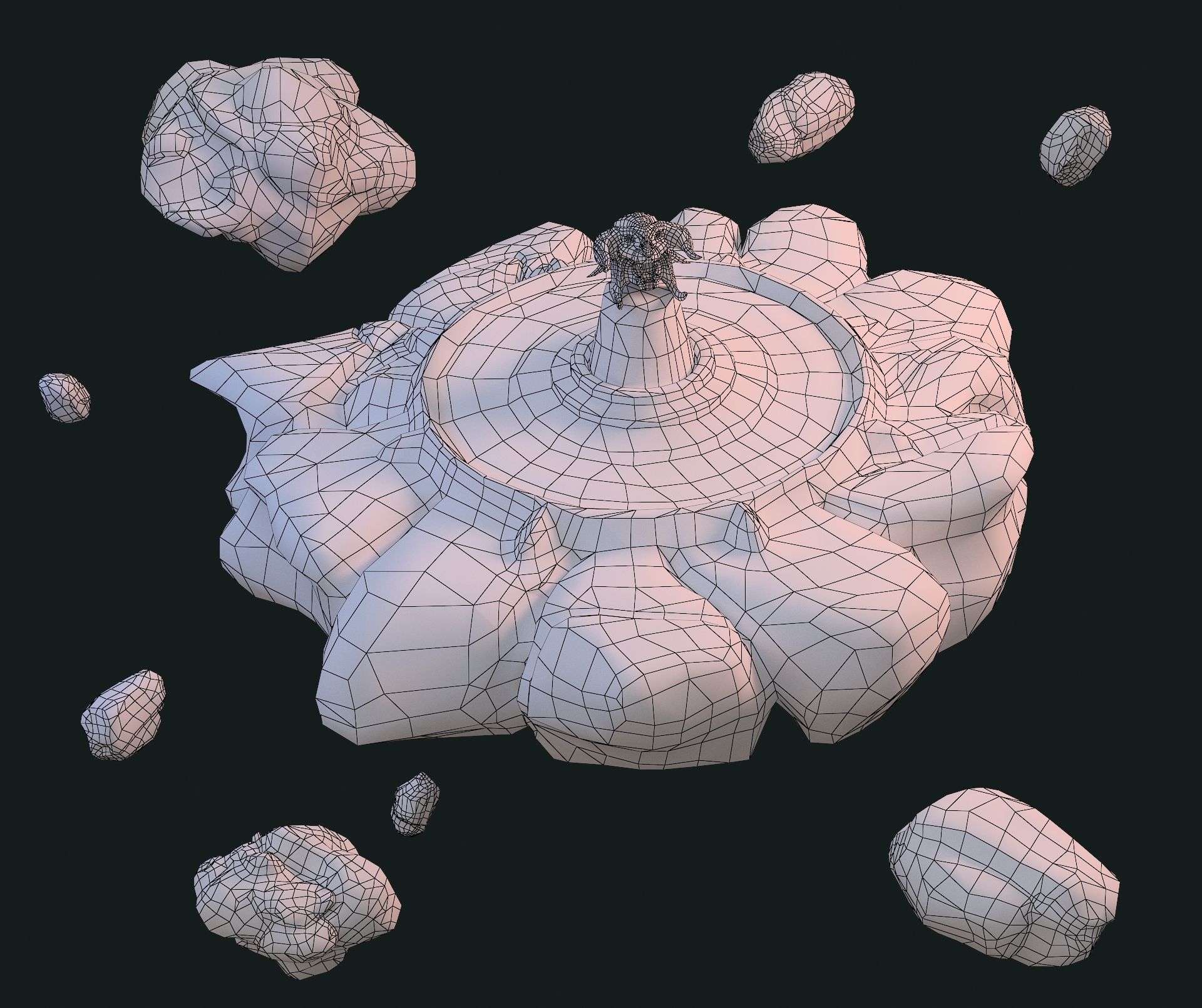 ファンタジー台座3Dモデル - TurboSquid 1362046