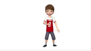 Cute 3D Boy Dance