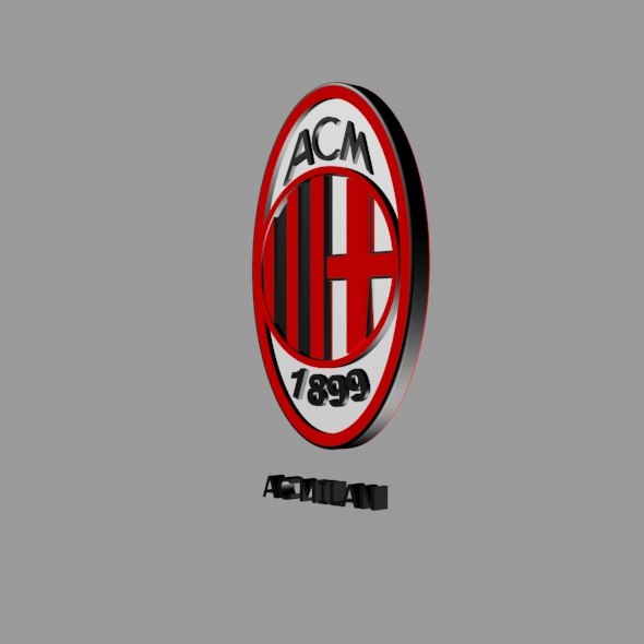 640 Gambar gambar logo ac milan 3d Terbaru