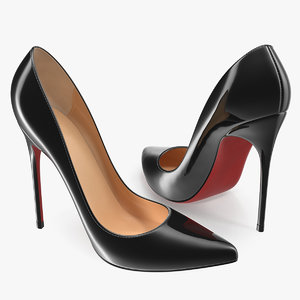 women shoes generic 3D model