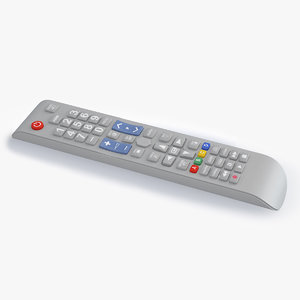tv remote control generic 3D model