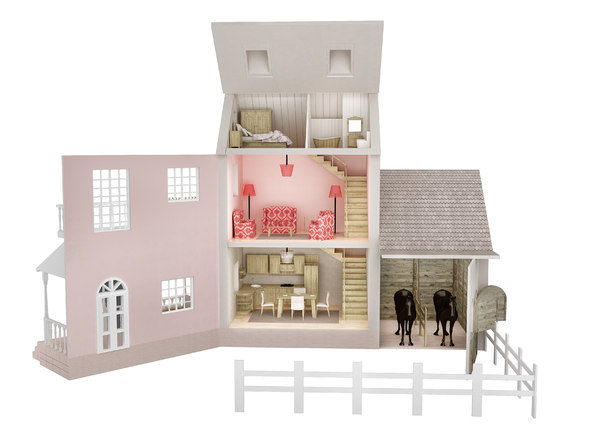 country dollhouse