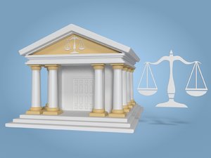 3D courthouse model
