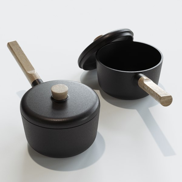 Eva Solo Nordic Kitchen Sauce Pan 3d Model