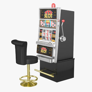 3D slot machine chair