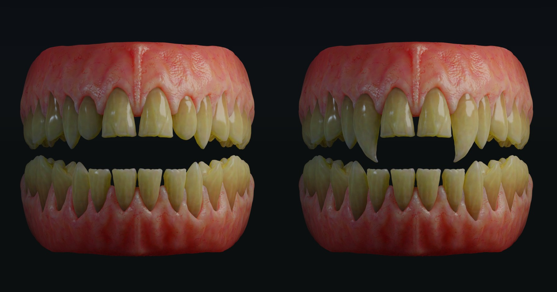 3D Monster Teeth TurboSquid 1362888 3D Monster Teeth TurboSquid 1362888