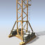 3D industrial oil rig