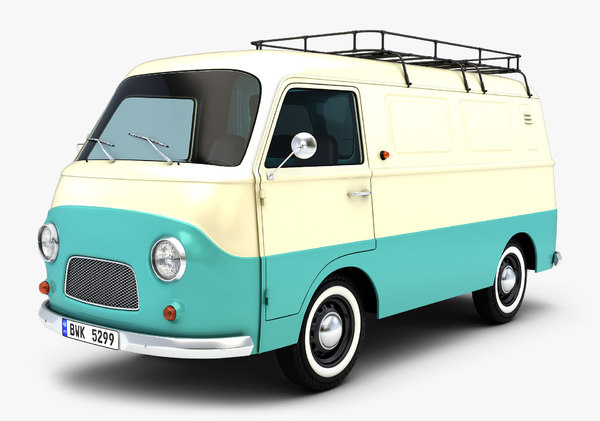 Generisches Retro Van v 1 3D-Modell - TurboSquid 1363115