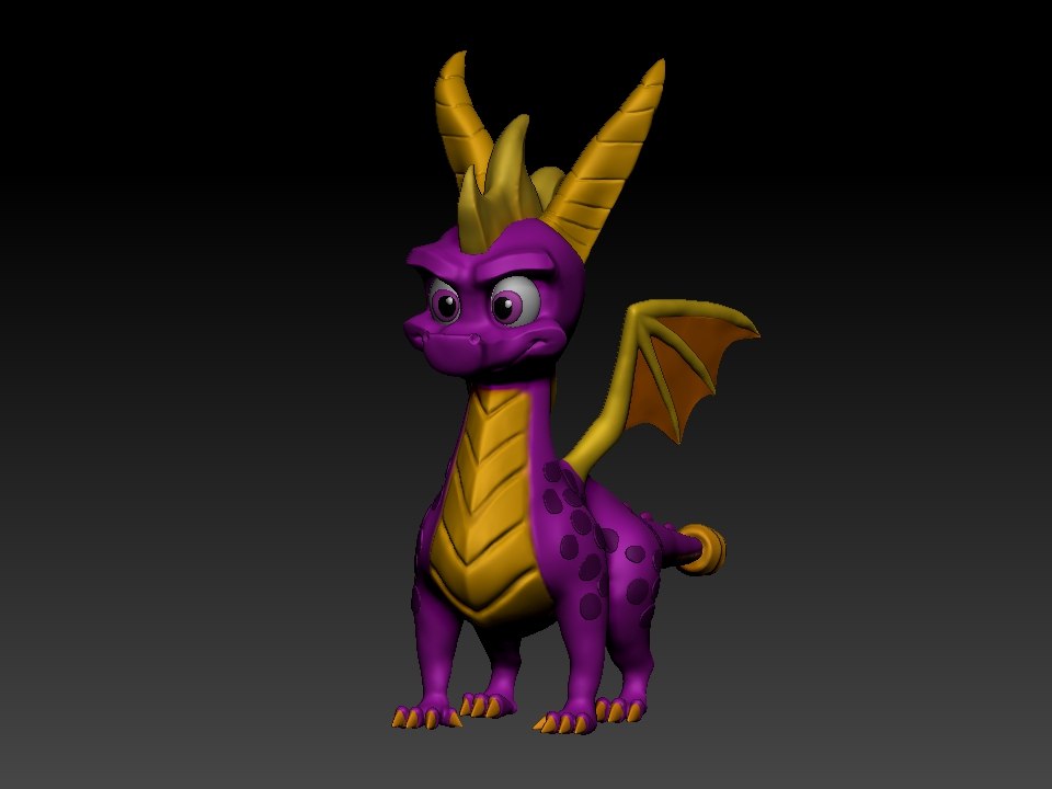 Spyro 3D model - TurboSquid 1363233