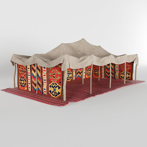 3D tent model