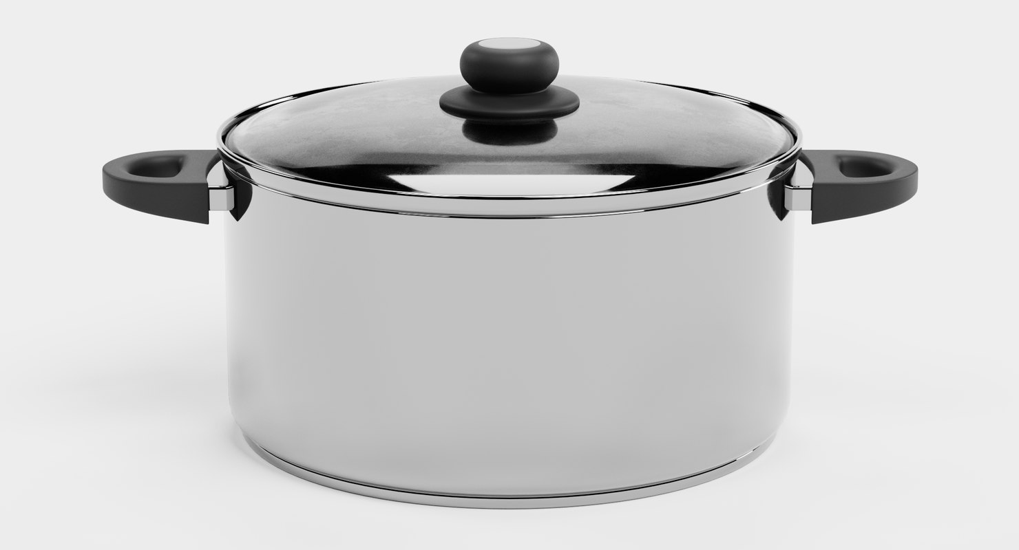  Cooking  pot  3D  model  TurboSquid 1363345