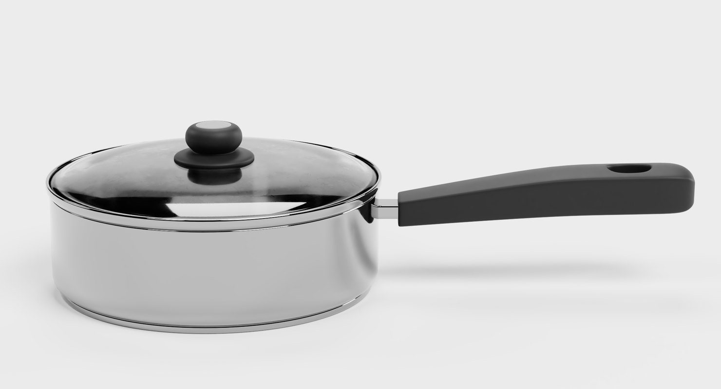  3D cooking pot  model TurboSquid 1363359