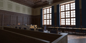 3D model court room