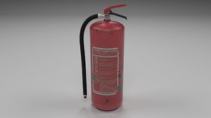 extinguisher tool industrial 3D