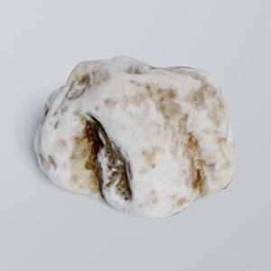 3D model photorealistic agate stone
