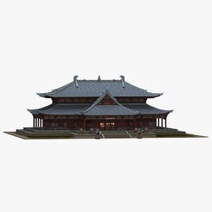 chinese ancient architecture 3D model