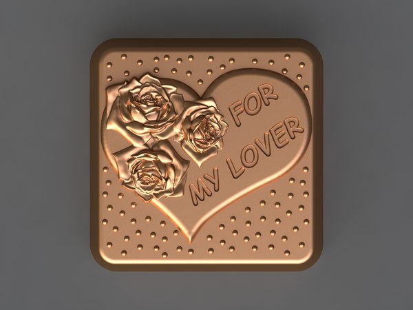 chocolate mold hand 3D model