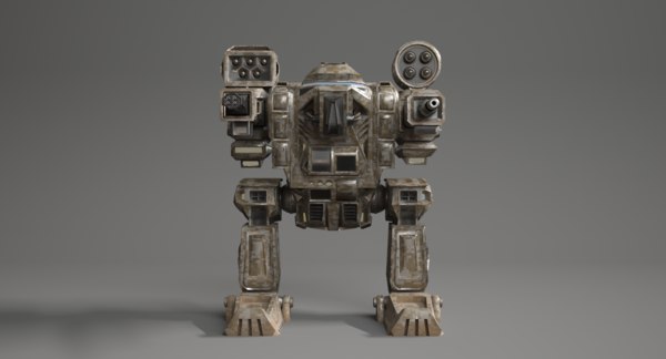 Military mech model - TurboSquid 1363908