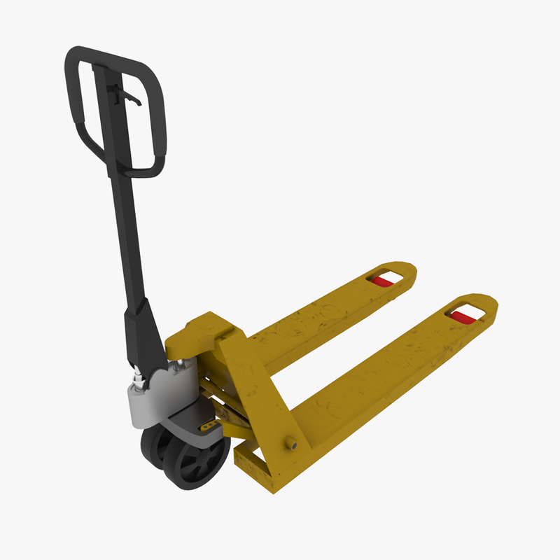 3D hand pallet truck model TurboSquid 1363919