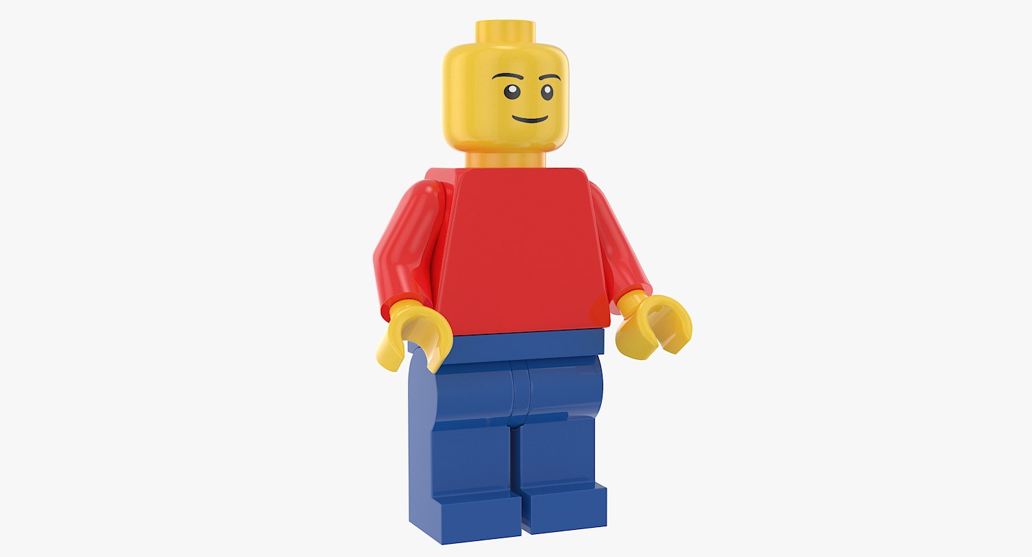 Lego standard figure model - TurboSquid 1363938