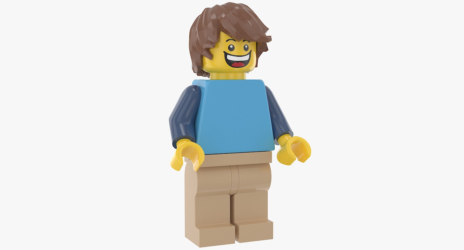 3d Max Lego Man