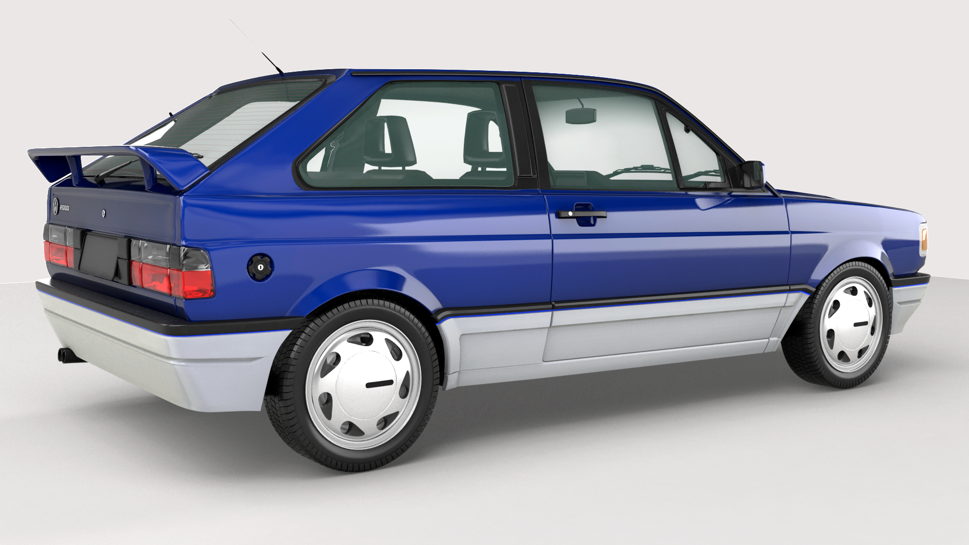 3D model gol gti 2000 - TurboSquid 1364058